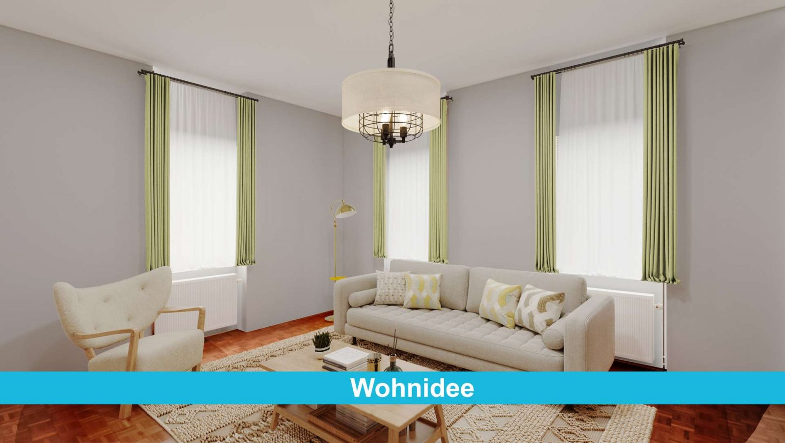 Wohnzimmer-Wohnidee