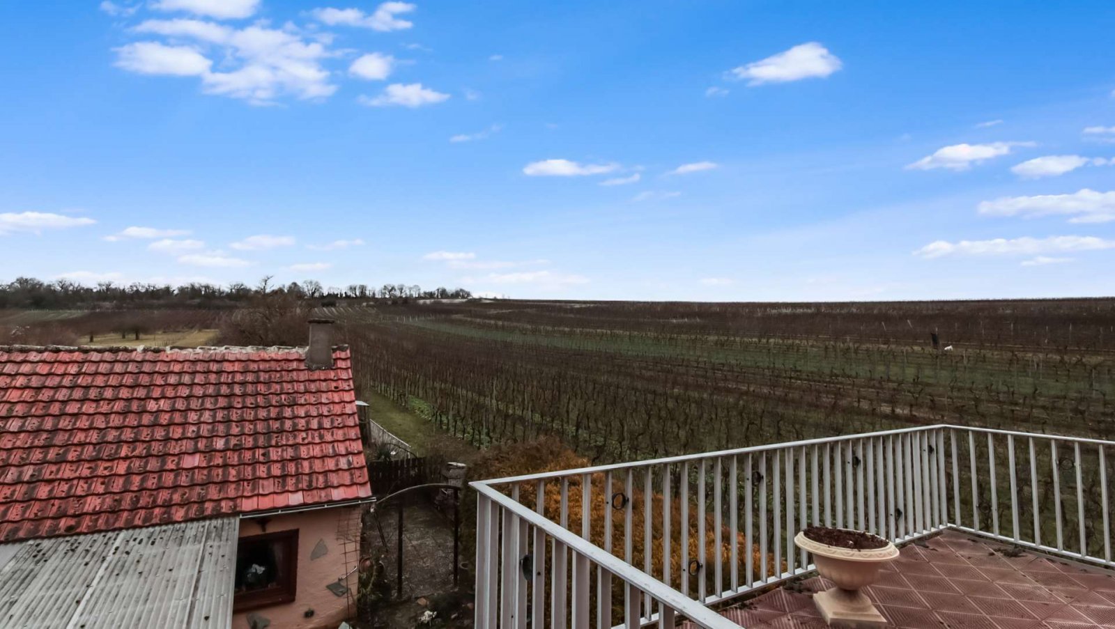 Balkon mit Aussicht