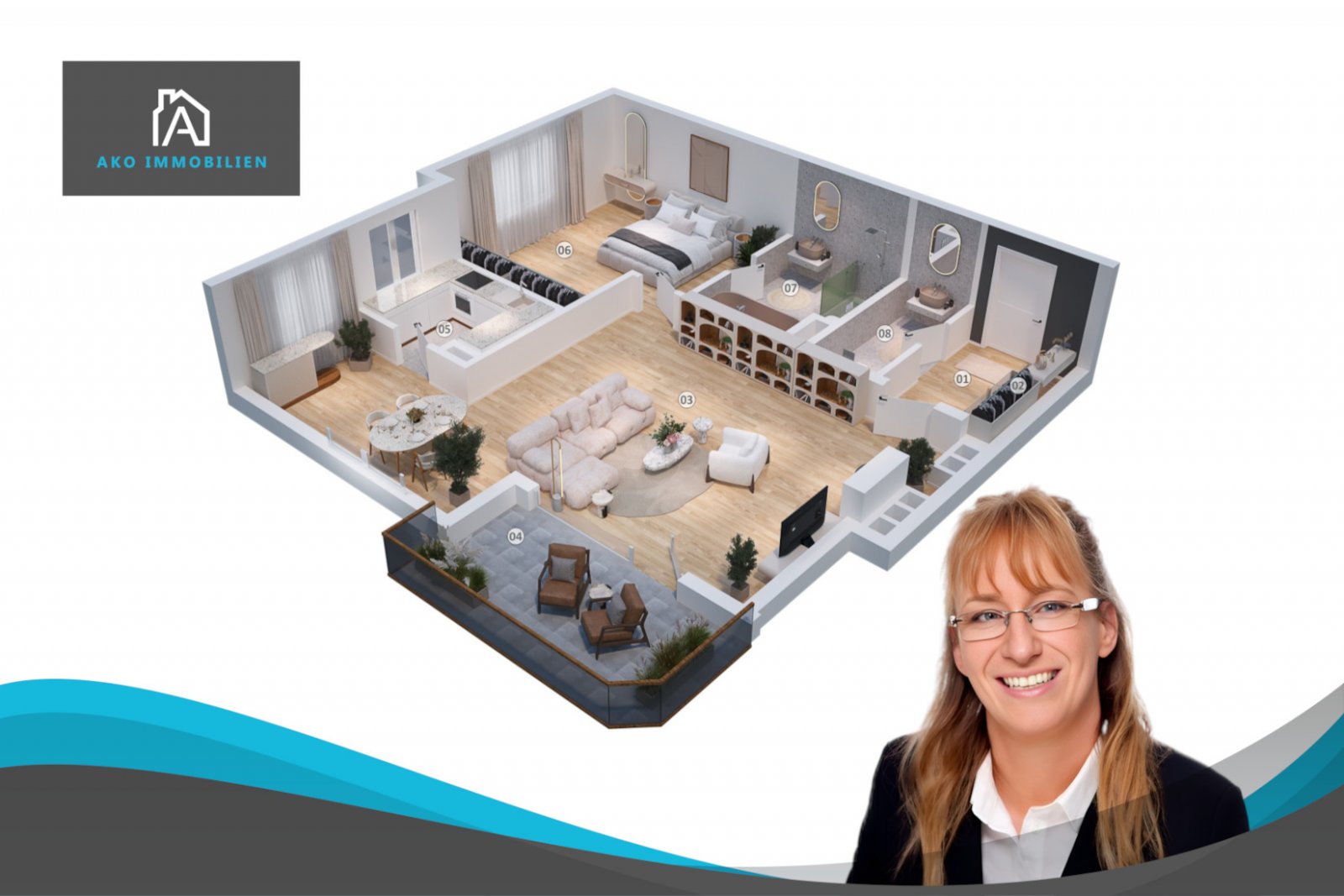 Attraktive 2-ZKB-Wohnung mit Wohlfühlfaktor in Niedernhausen * keine Käuferprovision Attraktive 2-ZKB-Wohnung mit Wohlfühlfaktor in Niedernhausen * keine Käuferprovision
